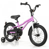 Costway 16" Kids Bike For 4-7 Years Old Boys & Girls With Adjustable Seat Handbrake Reflectors Purple