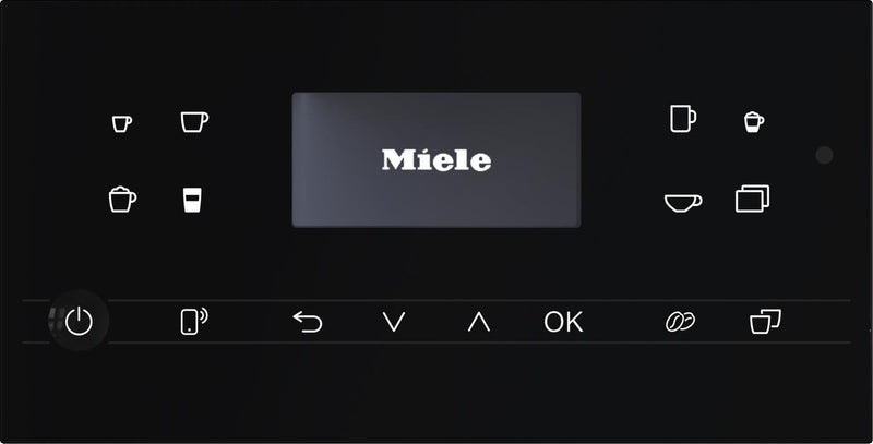 Miele CM 6360 Milk Perfection Obsidian Black With Bronze Pearl Finish Espresso Machine 
