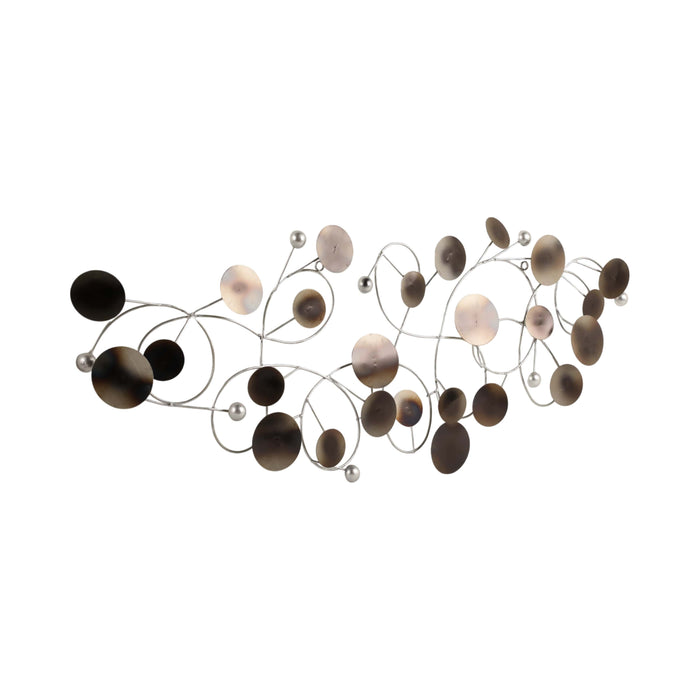Metal 47\" Small Discs Wall Decor 