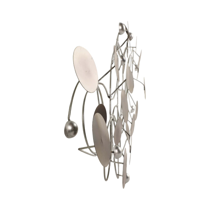 Metal 47\" Small Discs Wall Decor 