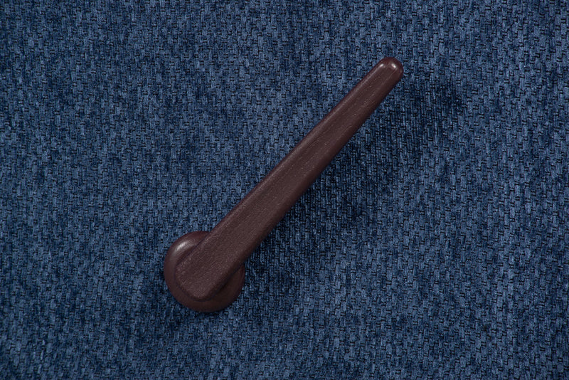 Navy Chenille Rocker Recliner