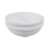 12\" x 12\" Textured Bowl - White 