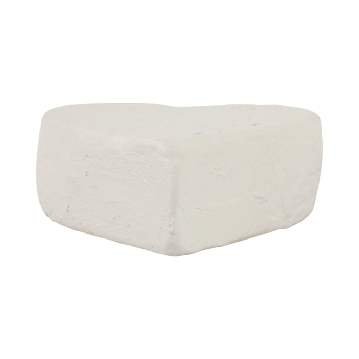 8\" Textured Ecomix Heart - Ivory 