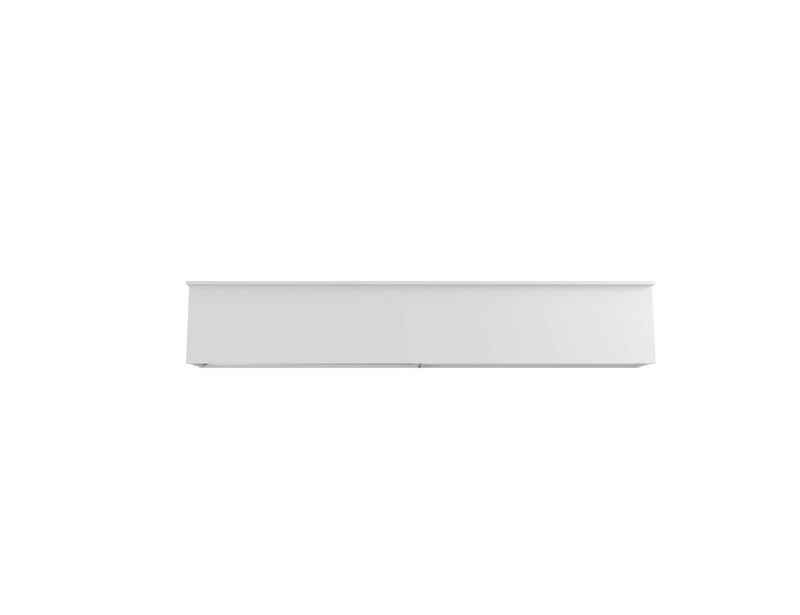 Manhattan Comfort Astor 70.86\" Modern Floating Entertainment Center with Media Shelves - White