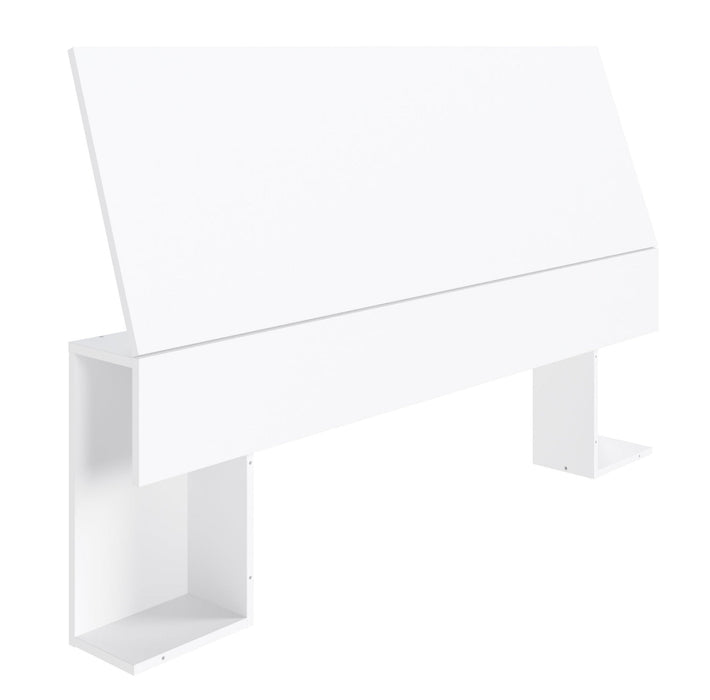 Nordika Full Panel Headboard - White 