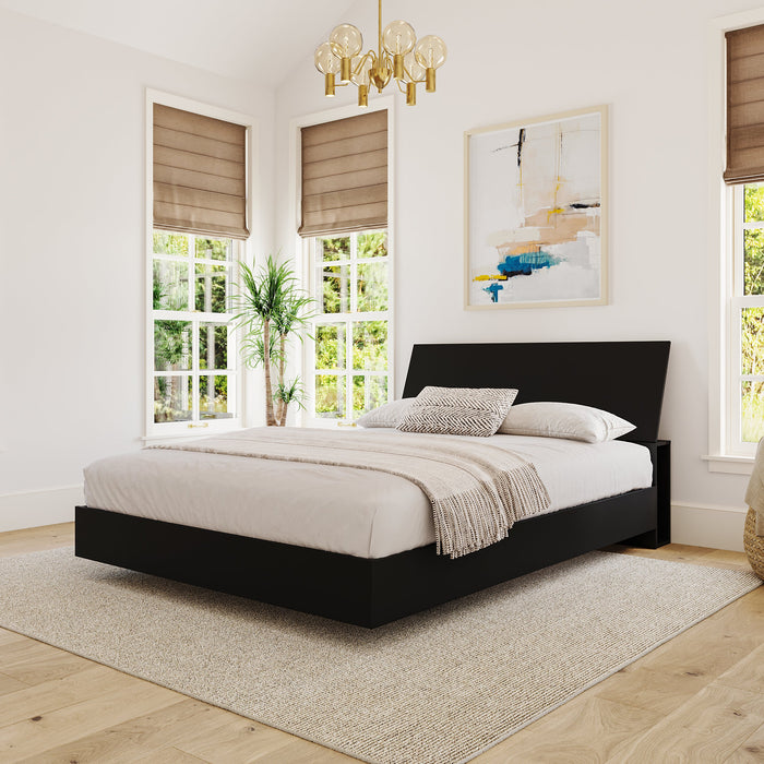 Nordika Full Panel Headboard - Black 