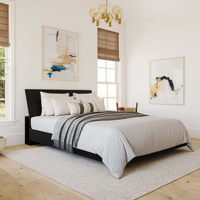 Nordika Queen Panel Headboard - Black 