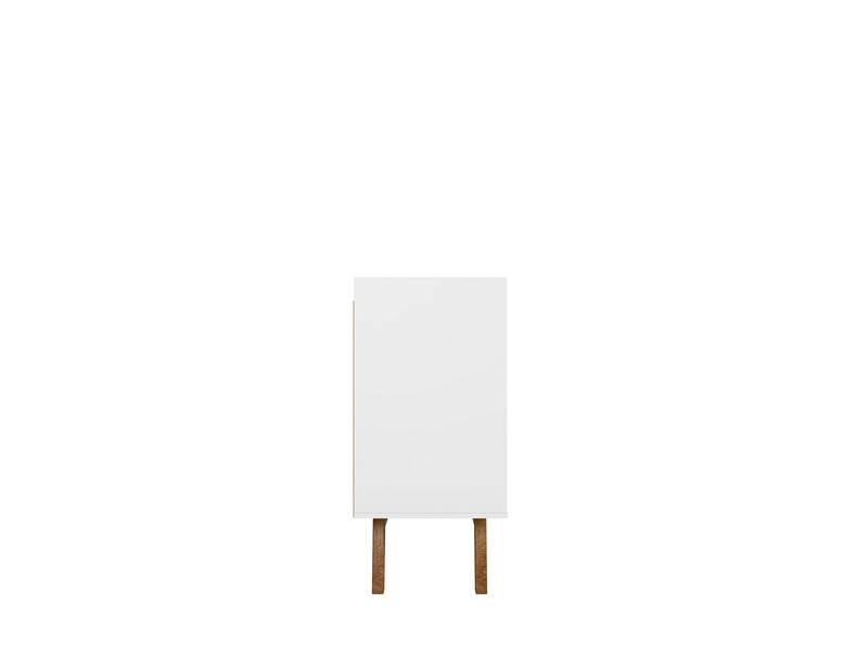 Manhattan Comfort Addie 53.54” Sideboard with 5 Shelves - White