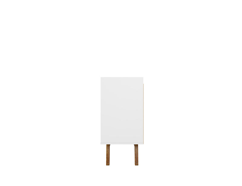 Manhattan Comfort Addie 53.54” Sideboard with 5 Shelves - White