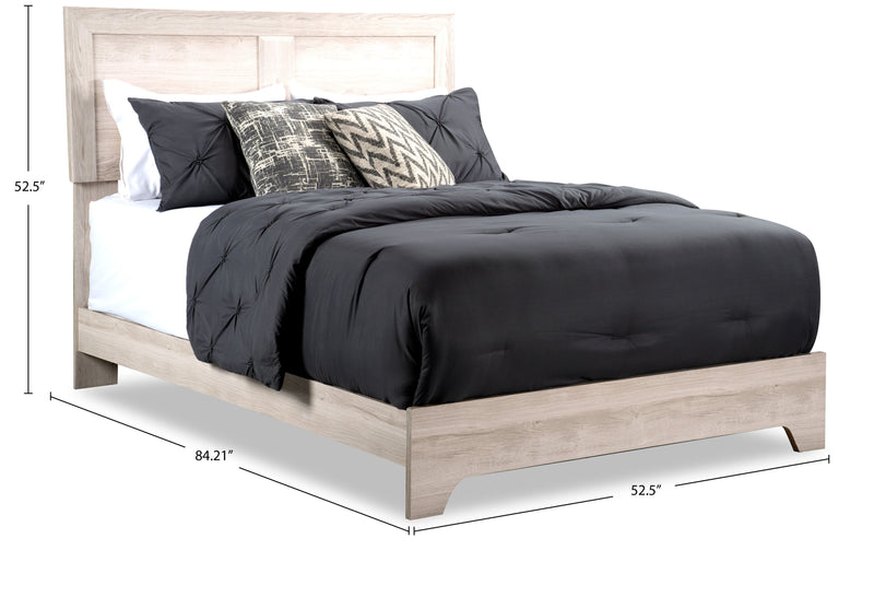 Yorkdale Queen Bed - White