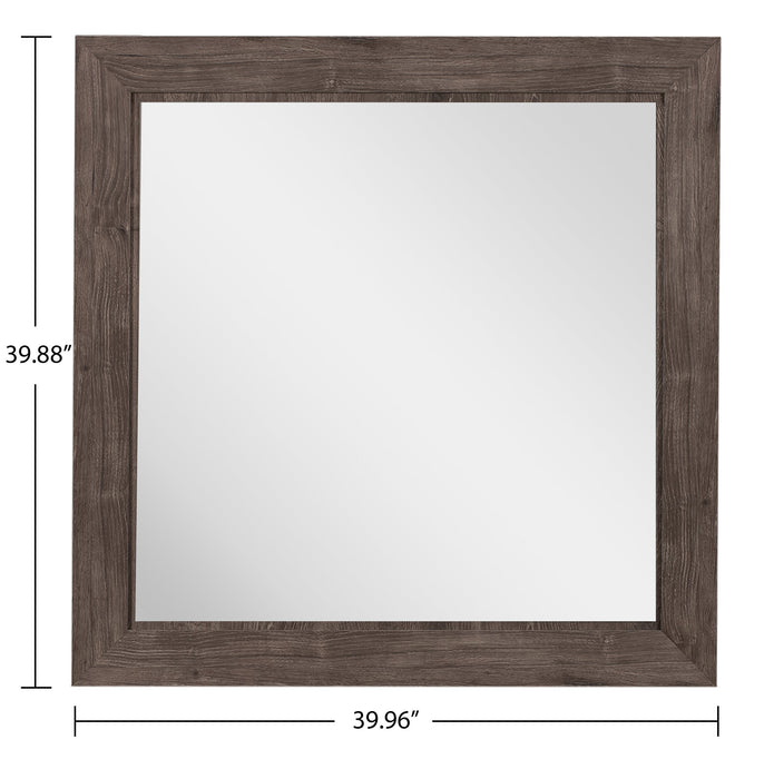 Yorkdale Bedroom Dresser Mirror, Made in Canada - Grey 