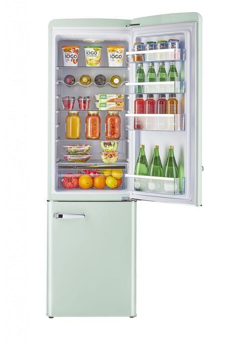 Classic Retro by Unique 9 Cu. Ft. Bottom Freezer Refrigerator - UGP-275L LG AC 