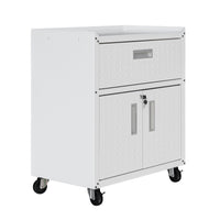 Manhattan Comfort Fortress Textured Metal 31.5