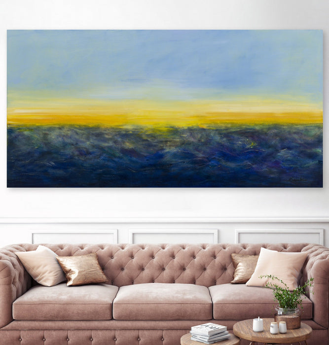 \"Ocean Mood\" Giant Art 72x36 Wall Art