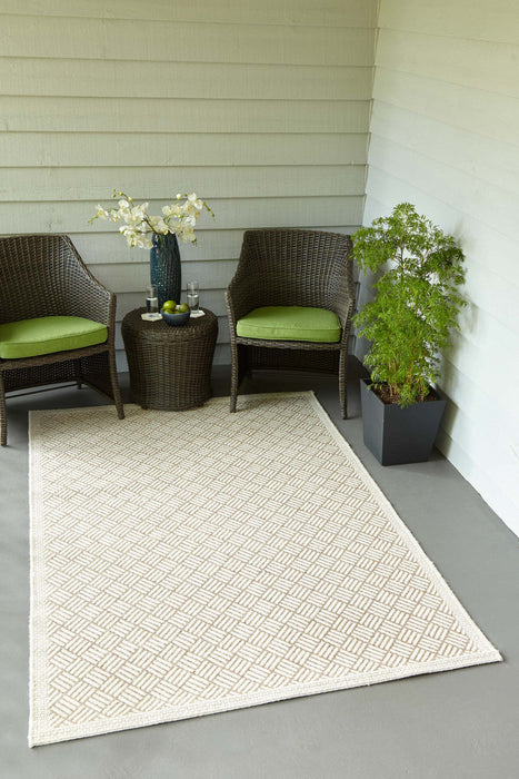 Eve Contemporary 7'10\" x 10'10\" Area Rug in Brown Indoor Area Rug 