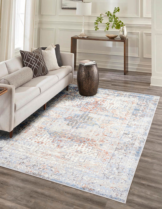 Leila Ivory Rug 5'0\" x 8'0\" 