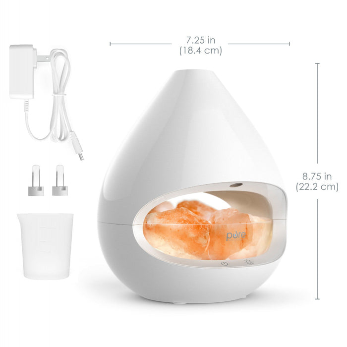 PureGlow Crystal Himalayan Salt Rock Diffuser