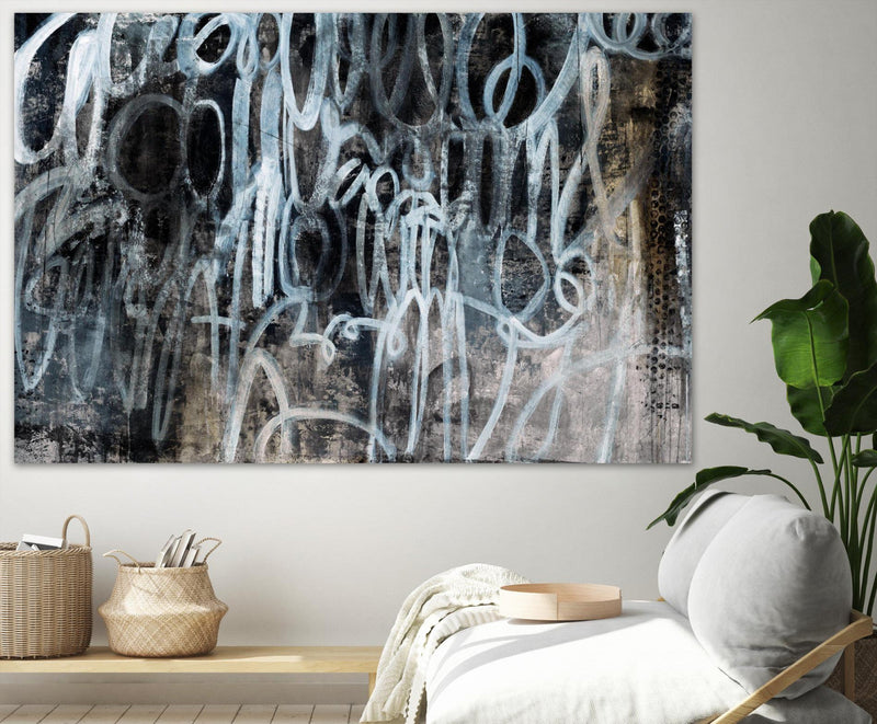 \"Skip The Small Talk\" Giant Art 72x48 Wall Art
