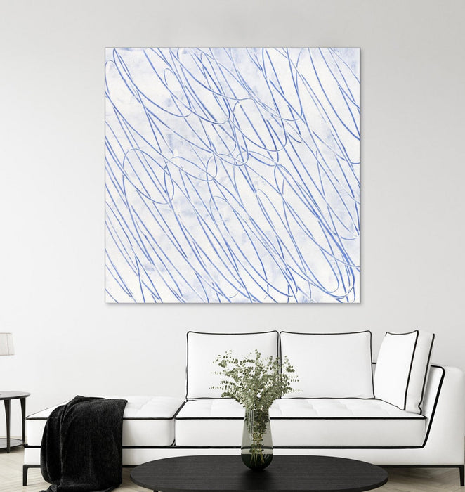 \"Hula Ii\" Giant Art 54x54 Wall Art