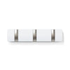 Umbra 3 Flip Wall-Mounted Hooks - White