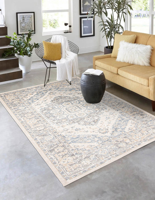 Bijara Blue Area Rug - 8'0\" X 10'0\"  