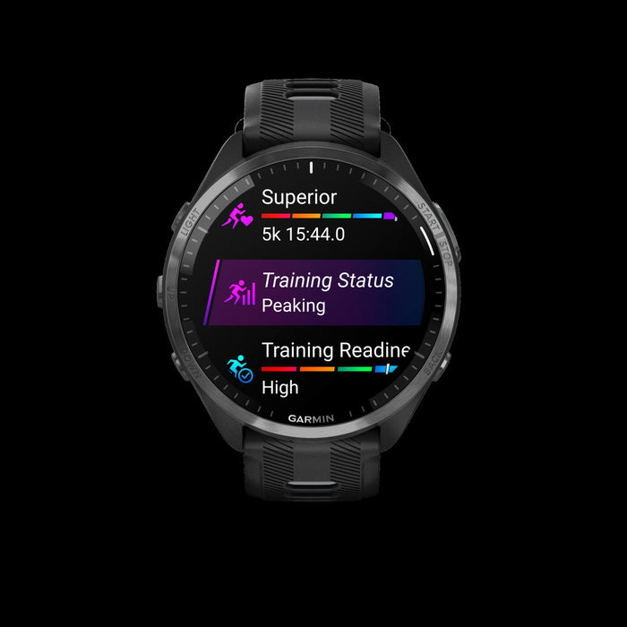 Garmin Forerunner® 965 Gps Smartwatch - Fitness Tracker W/ Multi-band Gps - Black