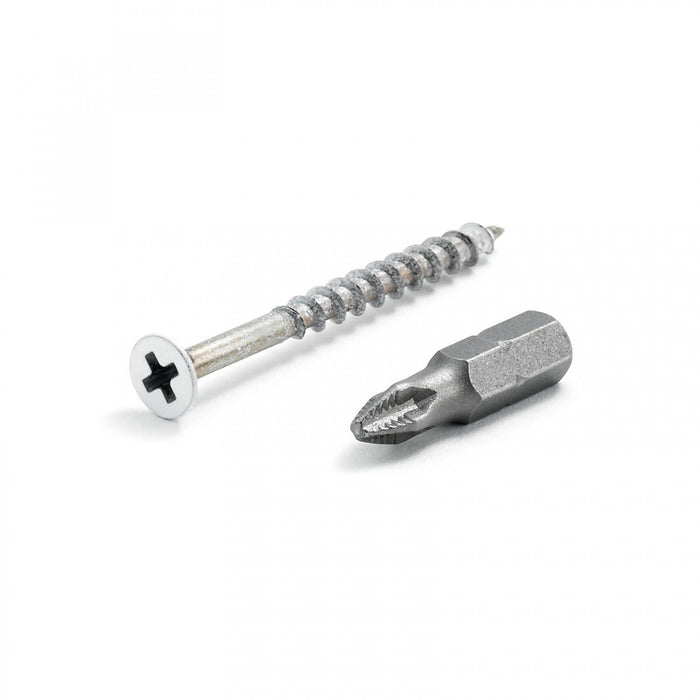 Gladiator Colour Matched Screws (32-Pack) - Light Grey