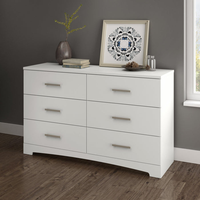 Gramercy 6-drawer Dresser - Pure White 