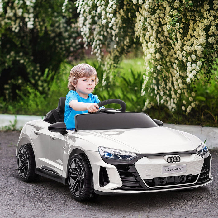 Aosom Electric Powered Ride-On Car With Remote Control, 12v 3.1 Mph Kids Ride-on Toy For Boys And Gi