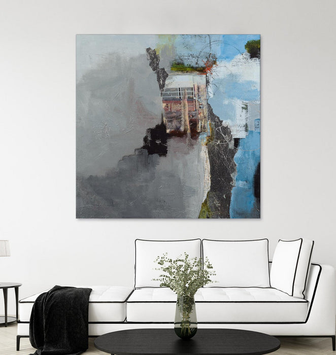 \"Living On The Edge\" Giant Art 54x54 Wall Art