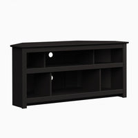 Vasari Corner Flat Panel Plasma and LCD TV Console - Black