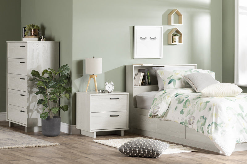 Fynn 5-Drawer Chest - Winter Oak 