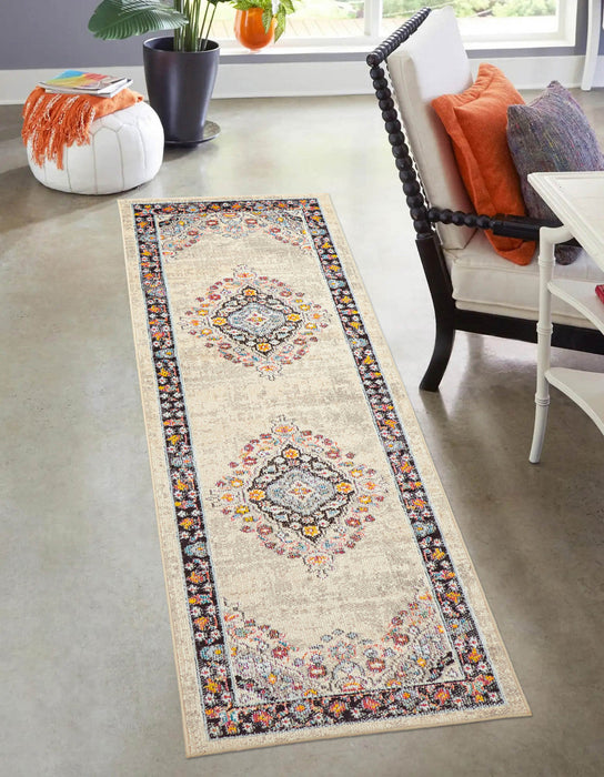 Lea Ivory Rug 2'8\" x 8'2\" 