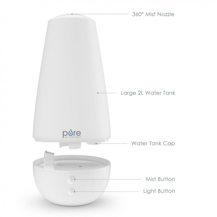 PureSpa XL 3-In-1 Aroma Diffuser Humidifier