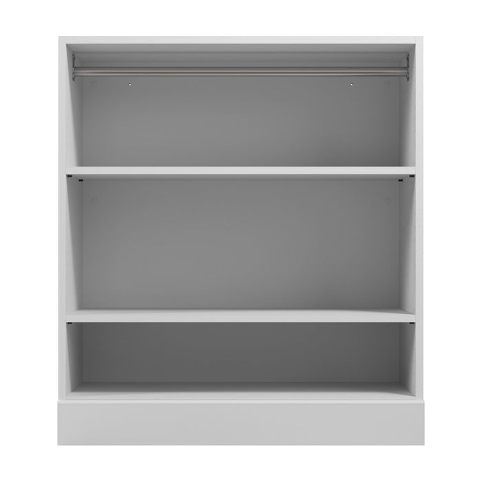 Bestar Versatile 36 W Small Closet Organizer - White