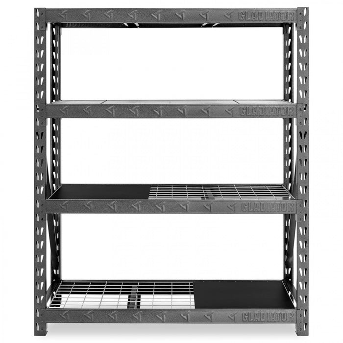 Gladiator Rack Shelf Liner 2-Pack for 18 Shelves - Black