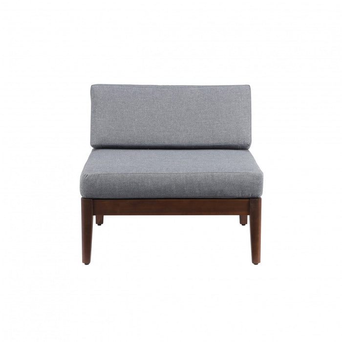 Summerlyn Fabric Indoor/Outdoor Patio Chair - Walnut
