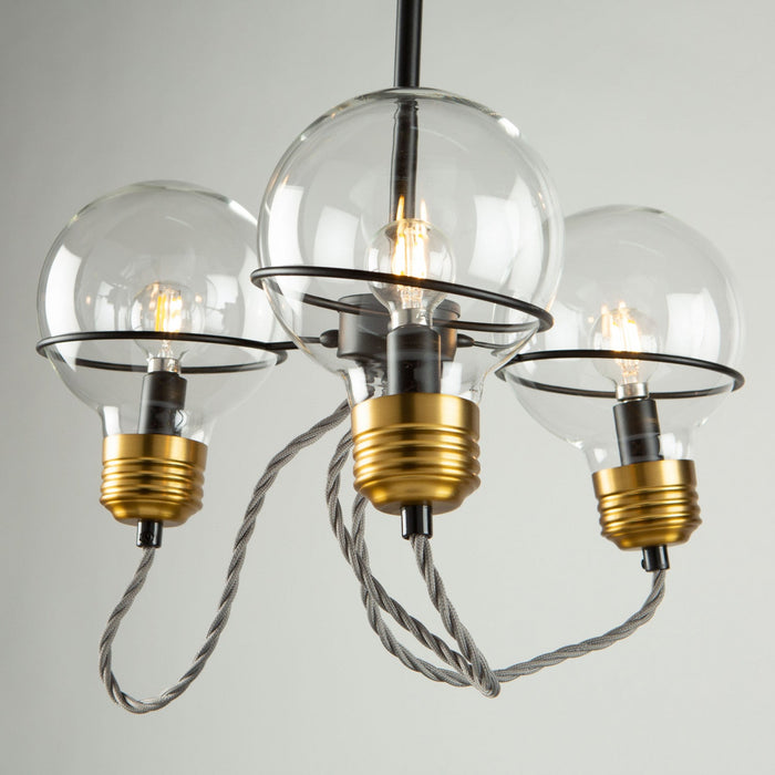 Martina 3-Light Semi-Flush Mount 