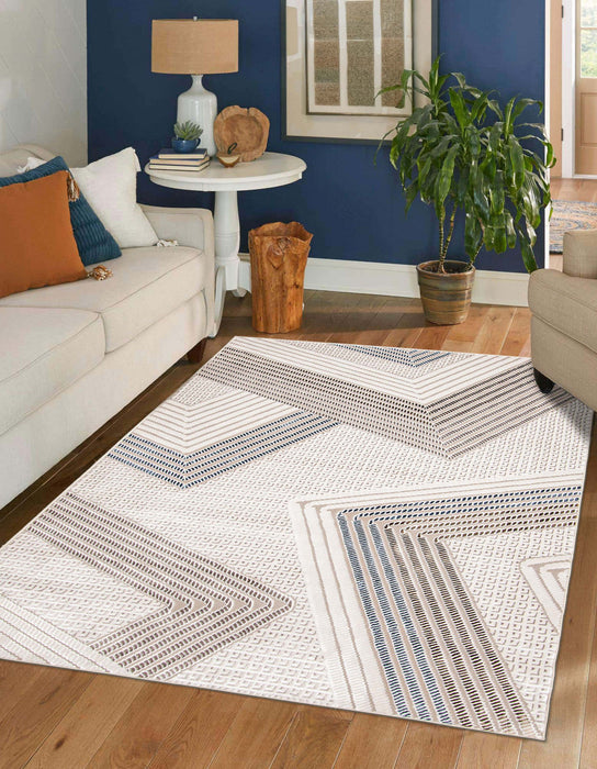 Bentley Ivory Area Rug - 5'0\" X 8'0\"  