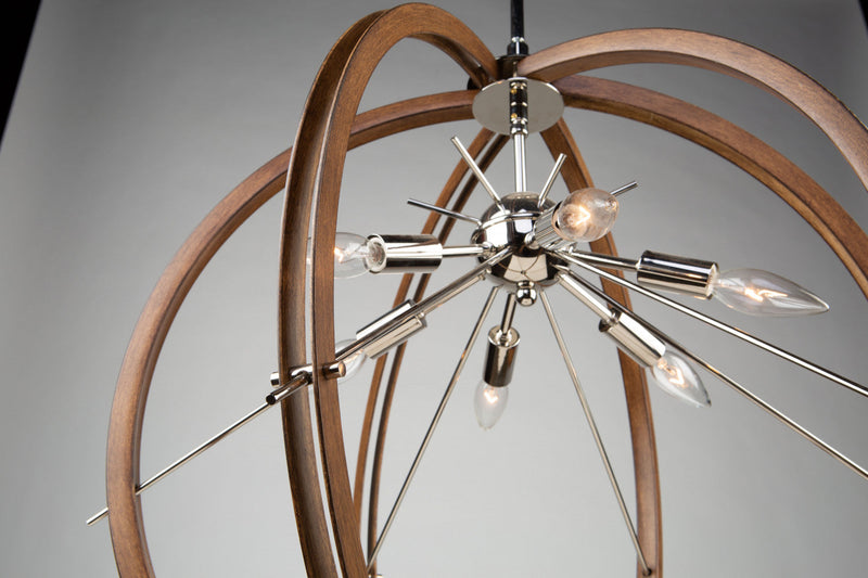 Abbey 6-Light Sphere Pendant 