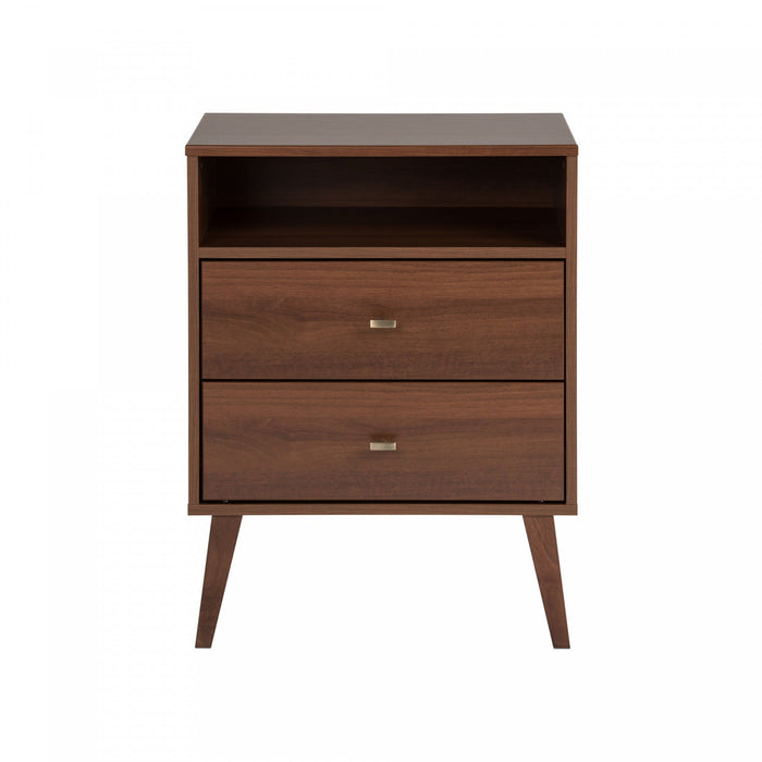 Milo 2-Drawer Tall Nightstand - Cherry