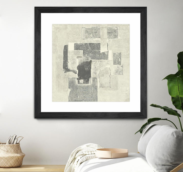 \"Camera Obscura\" Matted and Framed Black 36x36 Wall Art