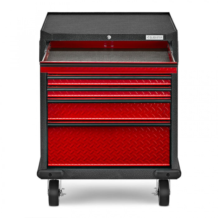 Gladiator Premier 7-Drawer Modular Tool Storage Cabinet - Red Tread