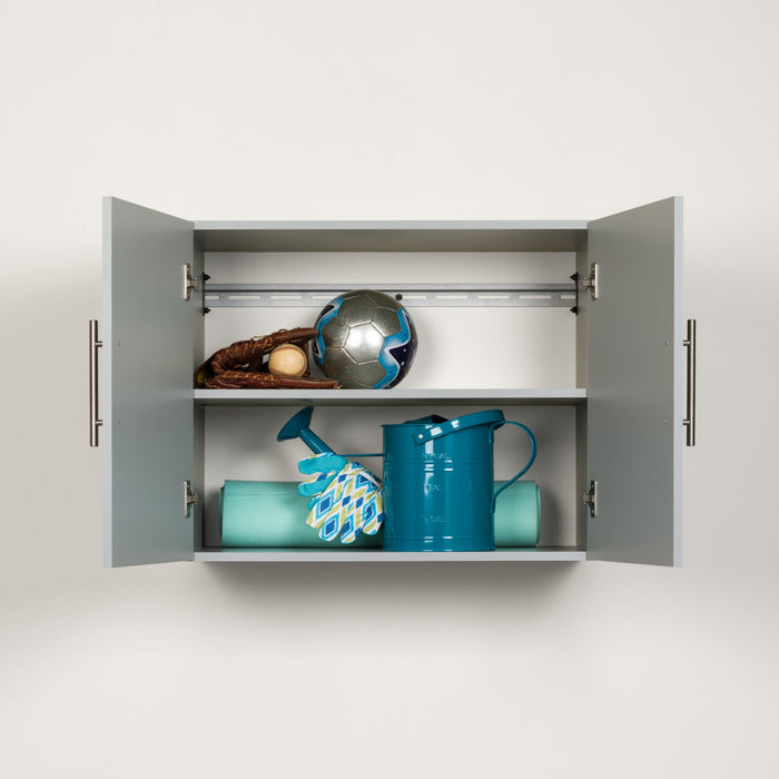 Hangups 30\" Upper Storage Cabinet - Light Grey
