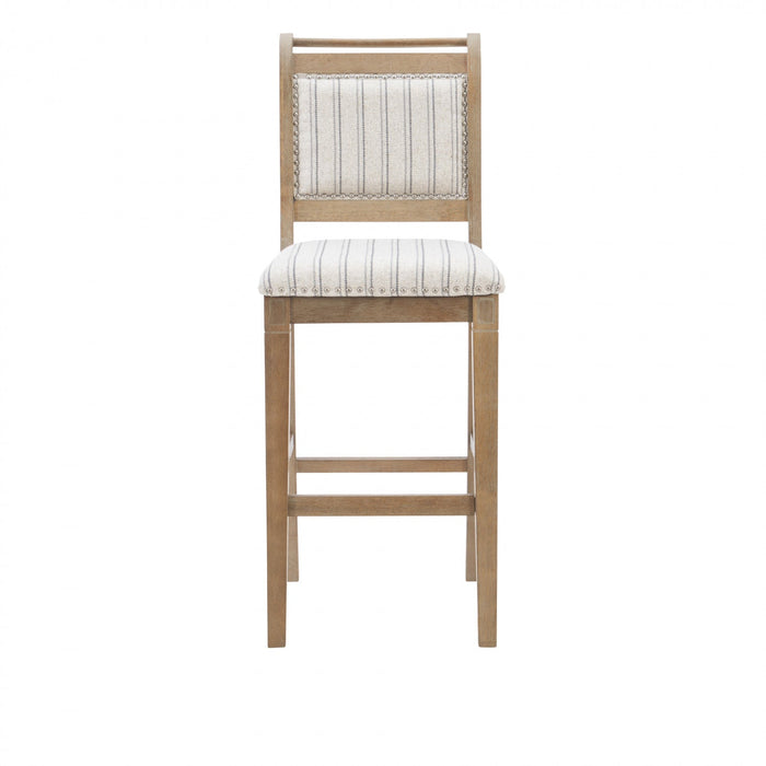 Emmy Fabric Barstool - Grey