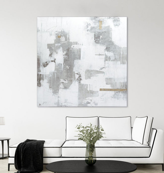 \"Haloed In Metallic Ii\" Giant Art 72x72 Wall Art