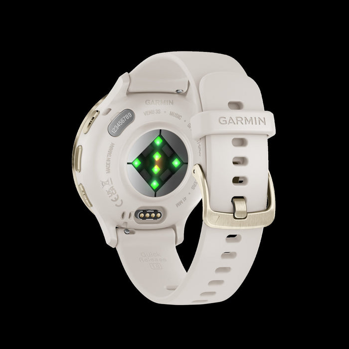 Garmin Venu® 3s Gps Smartwatch - Health Tracker W/14 Days Battery Life, 41mm - Ivory Case