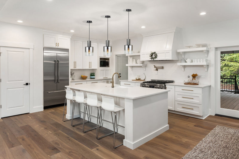 Henley 1-Light Satin Black and Smoke Glass Pendant 
