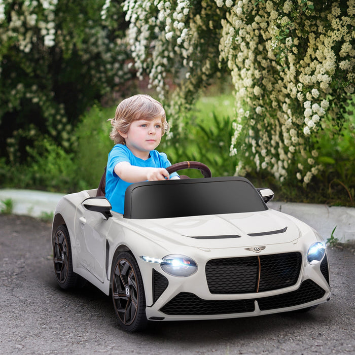 Aosom 12v Electric Powered Ride-On Car With Butterfly Doors, 3.1 Mph Kids Ride-on Toy For Boys And G