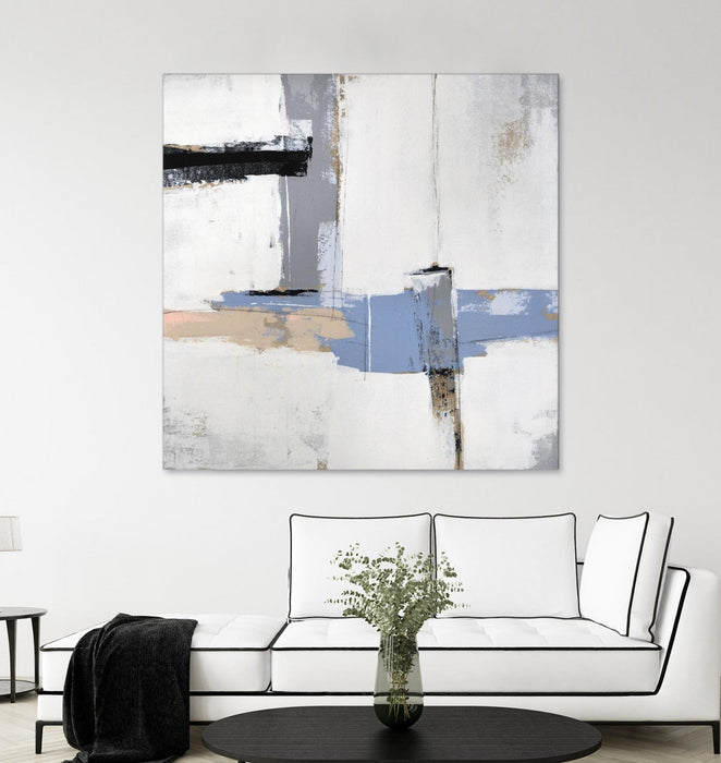 \"Broken Edges I\" Giant Art 72x72 Wall Art
